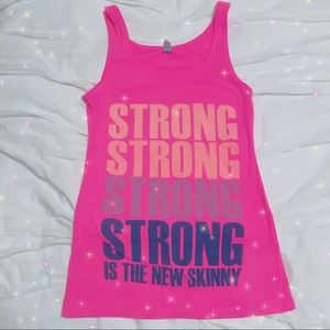 SOLD: ‘STRONG is the New Skinny’ Shirt